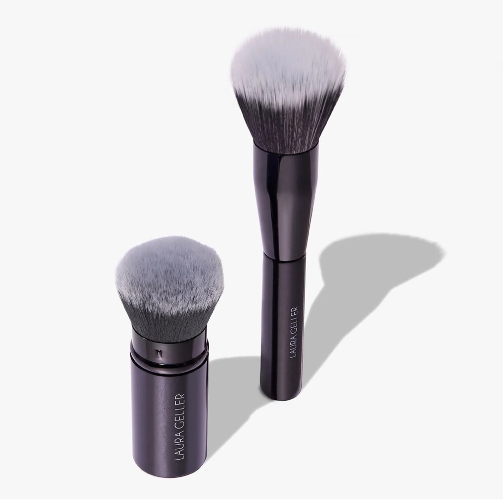 Laura Geller Better Together 2 piece face brush set